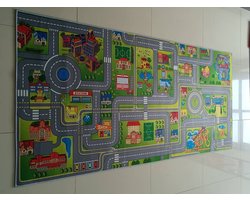 Speelkleed - Speeltapijt - 140 x 200 cm - playfun speelmat anti slip en wasbaar