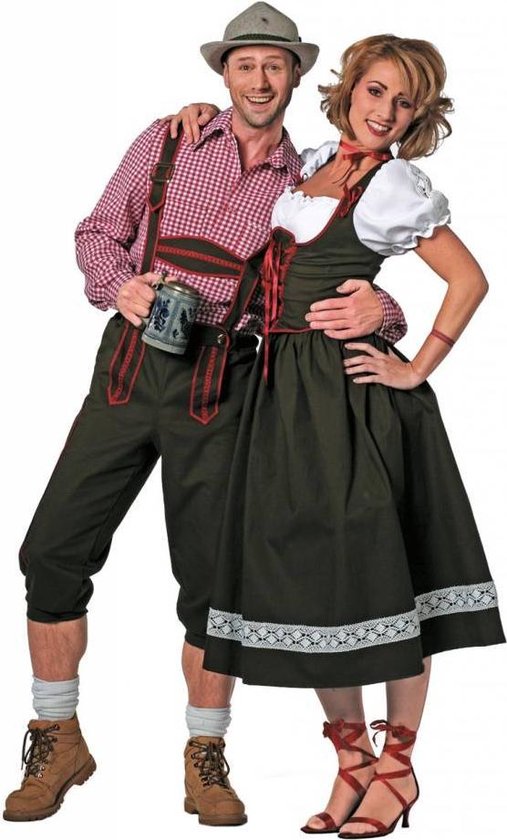 Dirndl lang Maat 48