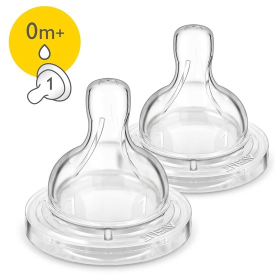 Philips Avent SCF631/27 Newborn Flesspeen - Duo Pack