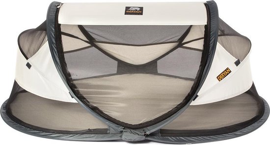 Deryan Baby Luxe Campingbedje – Inclusief zelfopblaasbare matras - Cream -  2021