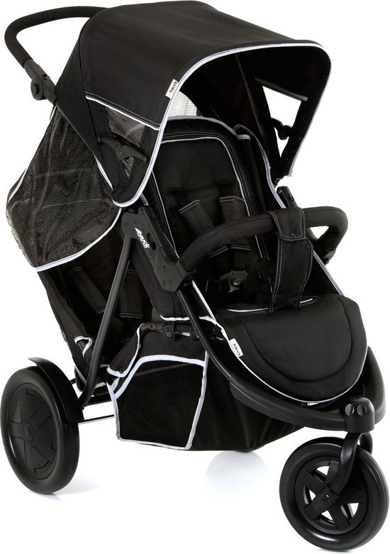 Hauck Freerider SH Duo kinderwagen - Zwart
