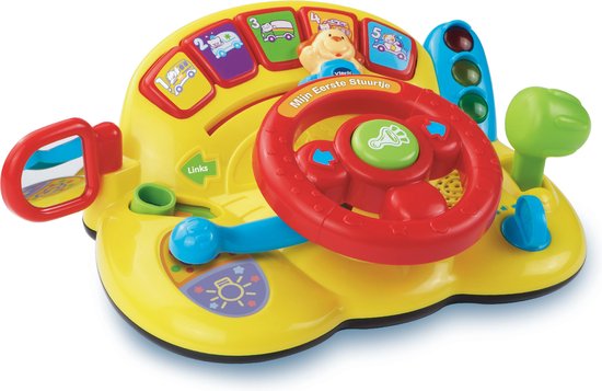 VTech Baby Mijn Eerste Stuurtje - Educatief Babyspeelgoed
