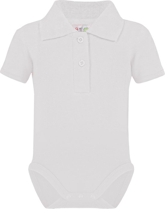 Link Kidswear Unisex Rompertje - Wit - Maat 62/68