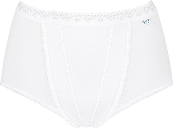 sloggi Control Dames Maxi Verstevigende slip - Wit - Maat 48