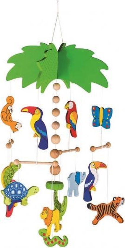 Baby mobiel jungle dieren
