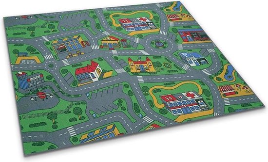 Speelkleed city - 140 x 200 cm