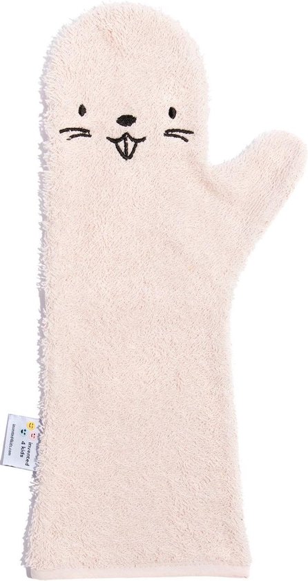 Baby Shower Glove - Bever - Roze