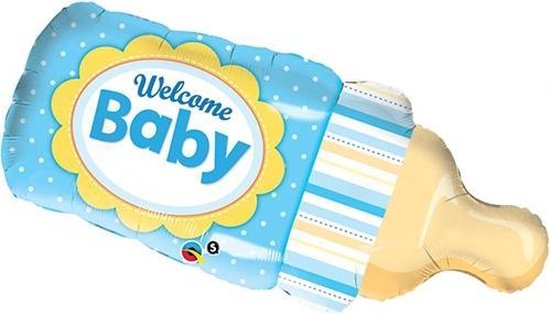 Super babyfles blauw 99 cm