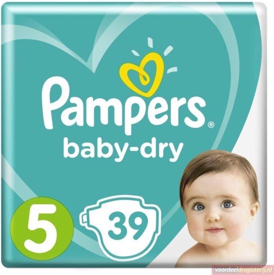 Pampers Baby Dry Luiers - Maat 5 39 stuks