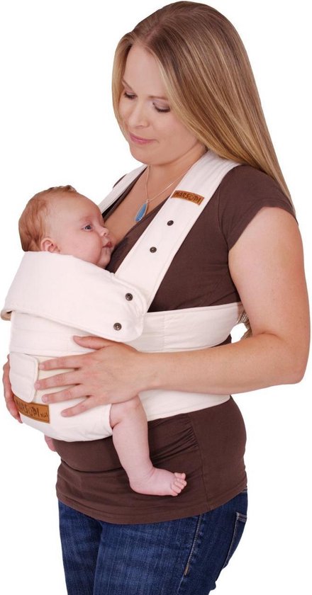 Marsupi Marsupi Natur ecru draagzak - Kies uw maat: S/M - Draagdoek -