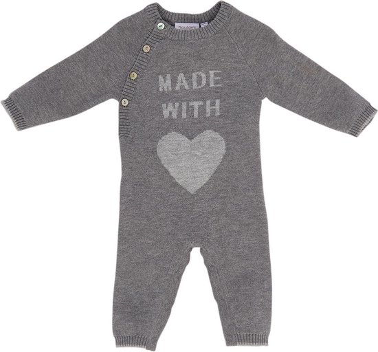 Noukie's - Pak Tricot Grijs-12M