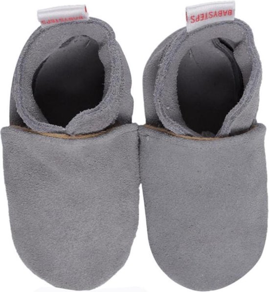 BabySteps slofjes Plain Grey maat 22/23