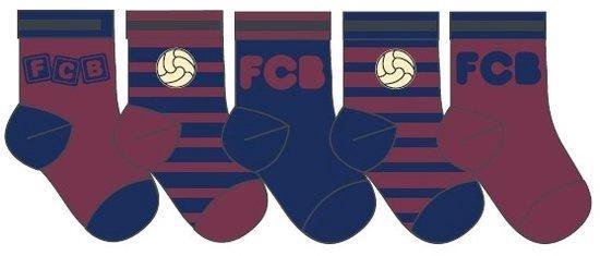 FC Barcelona babysokjes maat 18-20 (set van 5)