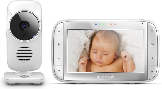 Motorola MBP-48 Babyfoon met camera 5.0"