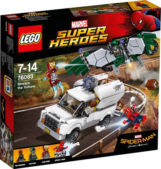 LEGO Marvel Super Heroes Spider-Man Pas op voor Vulture - 76083