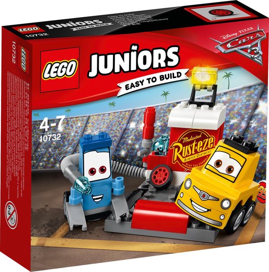 LEGO Juniors Cars Guido en Luigi's Pitstop - 10732
