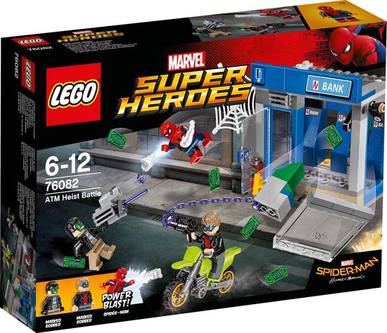 LEGO Marvel Super Heroes Spider-Man Geldautomaat duel - 76082