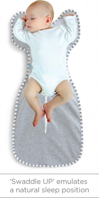 Love To Dream Inbakerslaapzak Stage 1 - Medium - 6 - 8.5 kg - Grijs