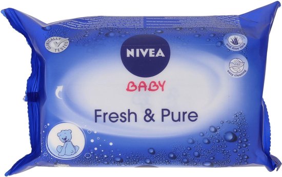 Nivea Babydoekjes - Fresh & Pure 63 Stuks
