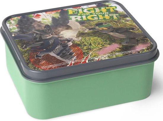 Lego Lunchbox - Zand Groen