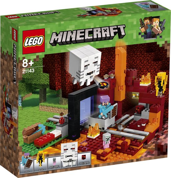 LEGO Minecraft Het onderwereldportaal - 21143