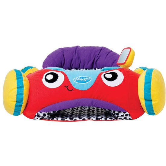 Playgro Comfy Car - Auto Speelkussen - Rood
