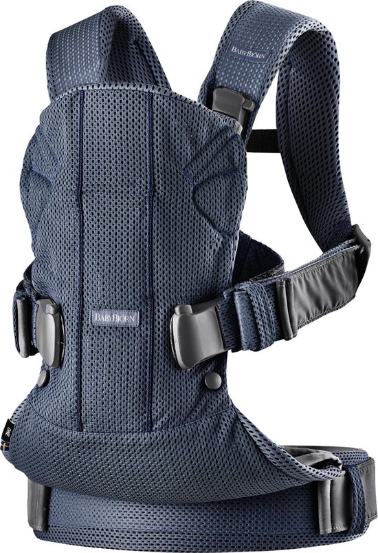 BABYBJÖRN Draagzak One Air - 3D Mesh - Marineblauw