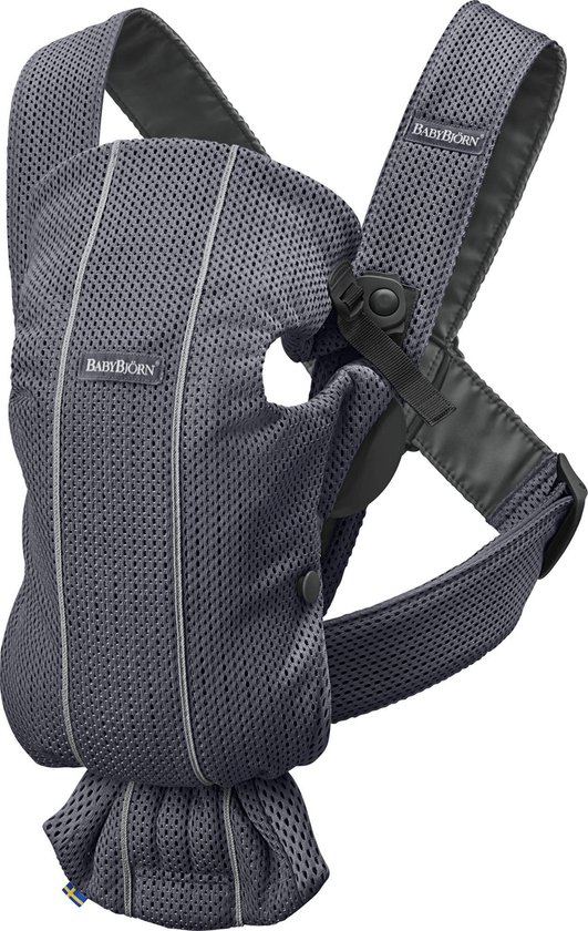 BABYBJÖRN Draagzak Mini - 3D Mesh Antraciet