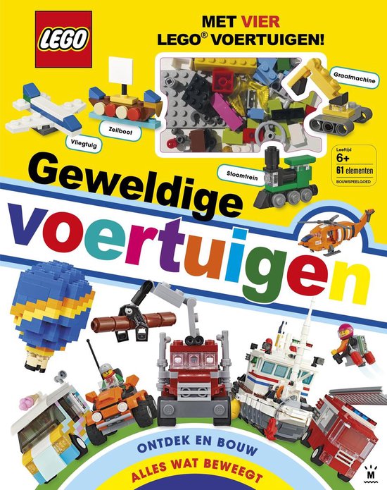 Geweldige voertuigen: Met vier gratis LEGO voertuigen