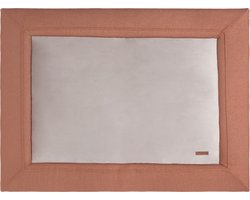 Baby's Only Gebreid boxkleed Sparkle - Parklegger - Speelkleed - Koper-Honey Mêlee - 80x100 cm - Met subtiel glittertje - Extra dik - Boxmatras - Tweezijdig te gebruiken