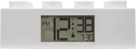 Lego - Classic wekker: wit