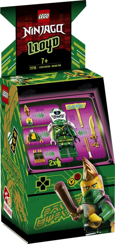 LEGO NINJAGO Arcade Pod Lloyd Avatar - 71716