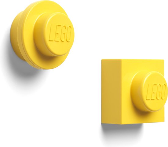 LEGO Iconic Magneten - Set van 2 Stuks - ?7 cm