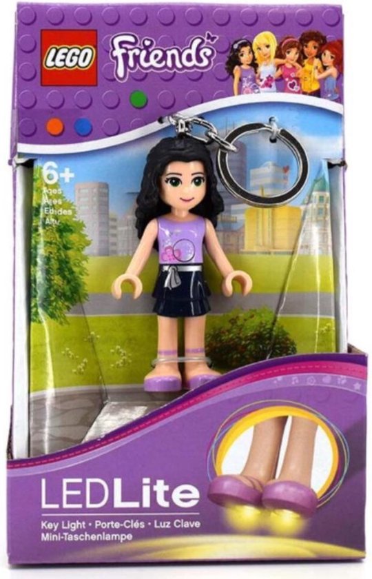 Lego Sleutelhanger met LED Licht Friends Emma