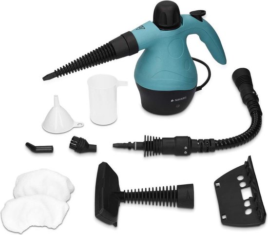 TZ® Multifunctionele stoomreiniger elektrisch 360 ml | Diverse hulpstukken en accessoires | Stoomreiniger voor tapijt vloertegels badkamer autostoelen bekleding | Handstomer vloerstomer