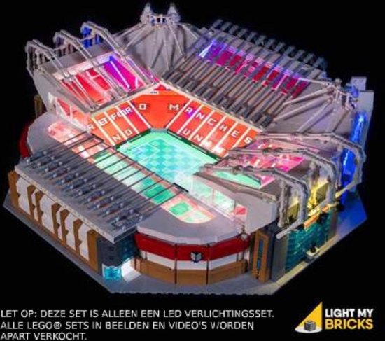 Light My Bricks LEGO Old Trafford - Manchester United 10272 Verlichtings Set