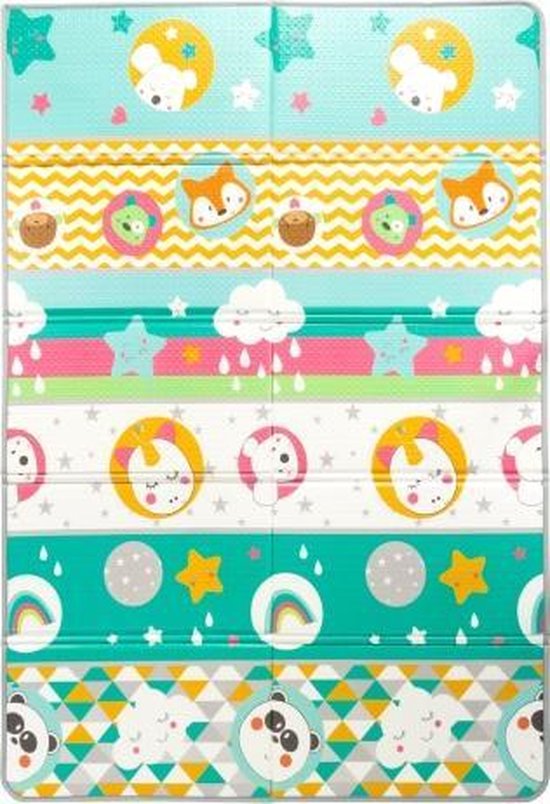 Speelkleed XL Foam - Imaginarium Babykleed - Opvouwbaar met Tas - 200 x 140 cm - Groen
