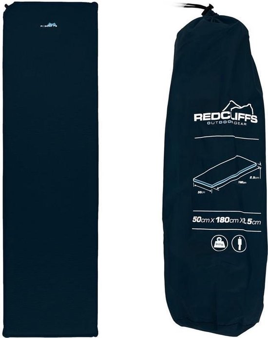 Redcliffs Matras Zelfopblaasbaar - grijs