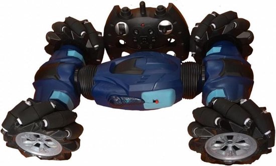 Radiografische Bestuurbare Auto - Off-Road Buggy Car - Remote Control Stunt Auto - 360 Graden Draaibaar - Blauw