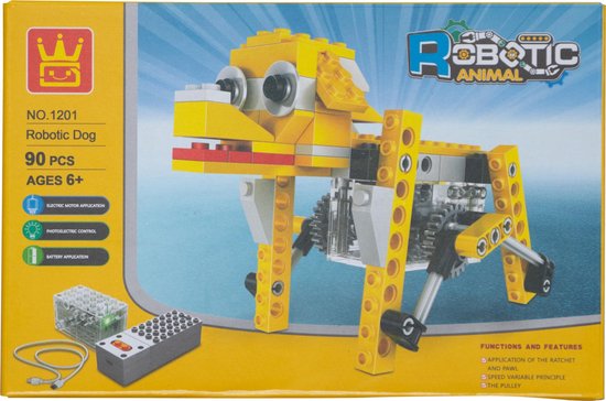 Robotic Animal - Robot Hond - Bouwstenen Speelgoed