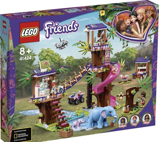 LEGO Friends Jungle Reddingsbasis - 41424