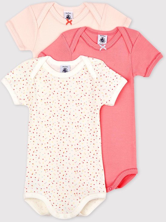 Petit Bateau Baby Meisjes Rompertje - Maat 62