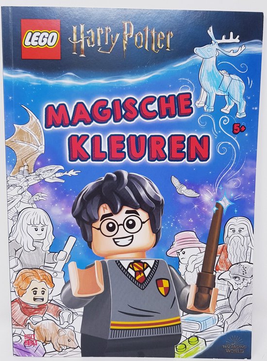 LEGO HARRY POTTER - KLEURBOEK - 48 KLEURPLATEN