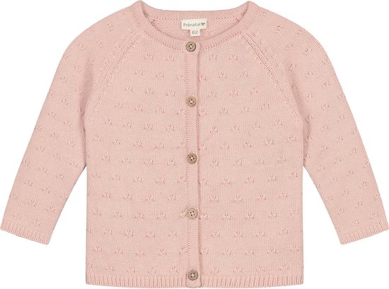 Prénatal Newborn Vestje - Baby Kleding voor Meisjes - Maat 62 - Roze
