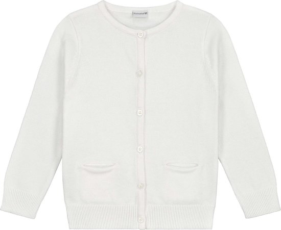 Prénatal Newborn Vestje - Baby Kleding voor Meisjes - Maat 56 - Wit