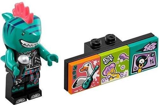 LEGO VIDIYO Bandmates Serie 1 Shark Singer Minifiguur 43101