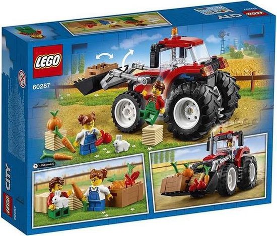 Lego Playset City Great Vehicles Tractor Speelgoed Kinderen Spellen - 48 Stuks