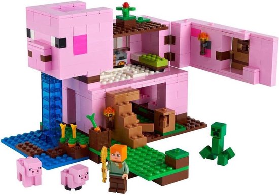 Lego Minecraft 21170 Het Varkenshuis