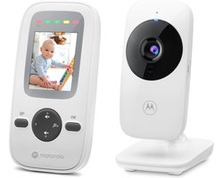 Motorola Nursery Babyfoon met Camera - Baby Monitor VM481 - Baby Camera met – 2,0-Inch Kleurenscherm – Infrarood Nachtzicht – Digitale Zoom – LED Geluidsindicator – FHSS Connectie - 300M Bereik