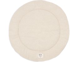 Jollein Boxkleed - 95cm - Rond - Speelkleed Baby - Boucle - Naturel